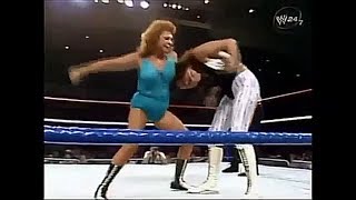 The Fabulous Moolah vs. Sensational Sherri Martel, 8-28-1987