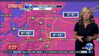 Tuesday 5:15 a.m. forecast
