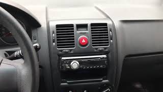 Как снять центральную консоль на Hyundai Getz рестайлинг