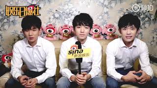 【TFBOYS易烊千玺】新浪娱乐专访 过去一年千玺遗憾的是私下生活时间太少【Jackson Yee】