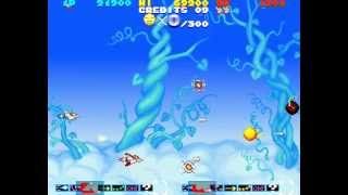 Sexy Parodius 2 player Netplay arcade game 60fps