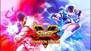 STREET FIGHTER V CHAMPION EDITION PRIMEROS MINUTOS - Gameplay 60fps PS4