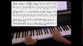 como tocar let it be en piano