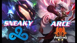 PDS Arce Karma C9 Sneaky Ziggs | Goldenglue Swain VirusFx Jayce | Ranked Na Challenger