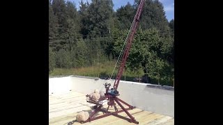 Самодельный подъемный кран Пионер (ч. 2)