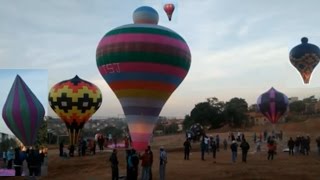 Revoada de Balão - mais de 30 balões - Filmagem Costa e Silva