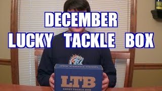 December Lucky Tackle Box Unboxing 2014