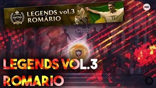 LEGEND VOL.3 ROMARIO BOX DRAW OPENING PES 2018 MOBILE || BLACK BALL