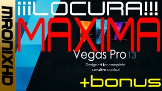 Sony Vegas Pro 13 - Locura, renderiza rapido!!! 2015 + BONUS!!! Render fx8350 on Vegas pro 12