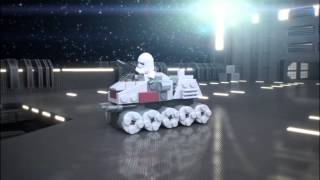 Лего. Звездные войны №75028. Турбо танк клонов