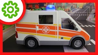 Мультики про машинки. Винтик на скорой помощи спасает друга