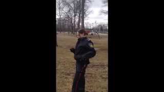 Mississauga Police Harassing a Man Walking Home
