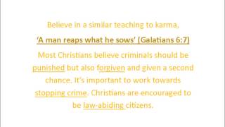 AQA GCSE Religious Studies RS - Crime and Punishment