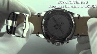 Мужские наручные швейцарские часы Jacques Lemans 1-1635A