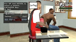 The Chain Game Mod - How to get tattoos and Katie as a girlfriend at the beginning - GTA San Andreas