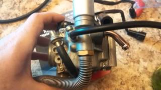 Разборка / чистка карбюратора MIKUNI BSR 36 (Suzuki DRZ 400 S)