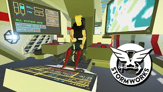 КЛАУД и ЕНОТ тестируют СИСТЕМУ VTOL в Stormworks: Build and Rescue