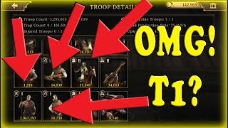 Iron Throne Are T1s Better Than T6?? (Insane Test Attack)