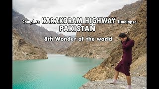 Karakoram Highway Timelapse | Driving through Attabad Tunnels on KKH, Pakistan | scnz kuch aise hain