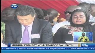 President Uhuru kenyatta commissions Kenya's first Standard gauge railway