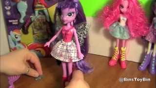 Equestria Girls TWILIGHT SPARKLE My Little Pony Doll Unboxing & Review! by Bin's Toy Bin