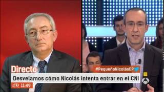 El pequeño Nicolás y su email "prueba" de colaboración con el CNI (Espejo Público A3)