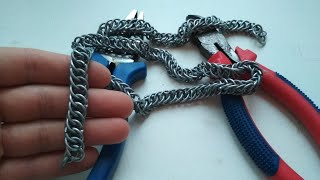 КРАСИВАЯ ЦЕПОЧКА ИЗ ПРОВОЛОКИ..