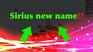 Agar.io // Playing With TYT Sirius *NEW* Name! - 贏?Sιrιυѕ?丟