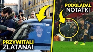 TAK PRZYWITALI ZLATANA W MEDIOLANIE! MOURINHO I JEGO DZIWNE ZACHOWANIE