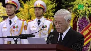 Cố Tổng bí thư Đỗ Mười được an táng tại quê nhà| VTC14