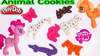 MLP Playdoh Animal Cookies Play-Doh Activities Bucket POP My Little Pony Pinkie Pie Toy Video