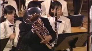 パントマイム　小池基文（ユーフォニアム）　駒澤大学高校 吹奏楽部　01