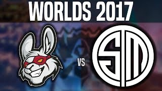 MSF vs TSM - Worlds 2017 Group Stage Day 4 - Misfits vs TSM | Worlds 2017