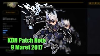 Dragon Nest Korea Patch note 9 Maret 2017