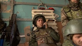 Бои в аэропорту, на РЛС идут каждый день. Донецк. 26.30.2015. Ополчение Новороссии.