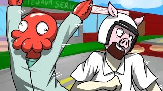 GMOD SIMPSONS DEATHRUN! - Garry's Mod Funny Moments