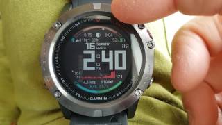 My watch face Garmin Fenix 5x review