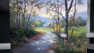 Home in the Distance | Paint with Kevin ®