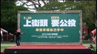 6/10 上街頭 要公投-『ECFA 公投行動聯盟』台南場 (王明哲 美麗 formasa)