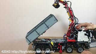 Lego Technic 42043 Mercedes-Benz Arocs 3245 - Lego Speed build 벤츠 트럭 42043 기동 영상