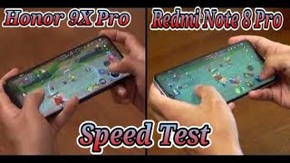 Honor 9X Pro vs Redmi Note 8 Pro Speed Test - Comparison Video ?!!
