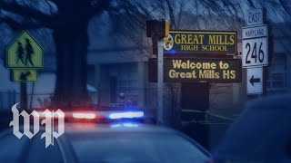 Two students shot, gunman killed at Md. high school