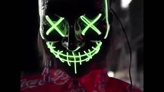 2018 hottest LED Light Up Purge Mask for Halloween