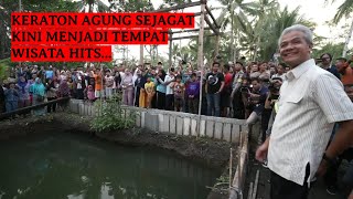 GANJAR BERKUNJUNG KE KERATON AGUNG SEJAGAT