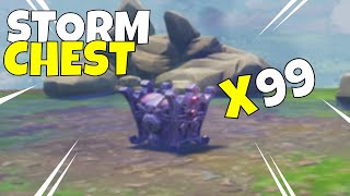 STORM CHEST Farming Guide! Air Quotes Guide | Fortnite Save The World