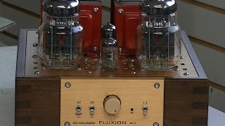 FLUXION 6C33C-B SE dual mono tube amplifier, model AV-7