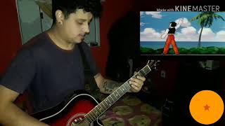 Dragon ball z - encerramento de episódios Saga majin boo - fingerstyle - com letra