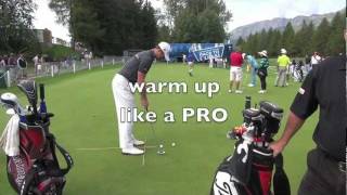 GOLF PUTTING ROUTINE of Rory McILROY - ABCGOLFCOACH.COM -