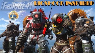 Fallout 4: Подводный мир ► Броня + Оружие BioShock INSPIRED