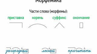 Морфемика и словообразование (5 класс, видеоурок-презентация)